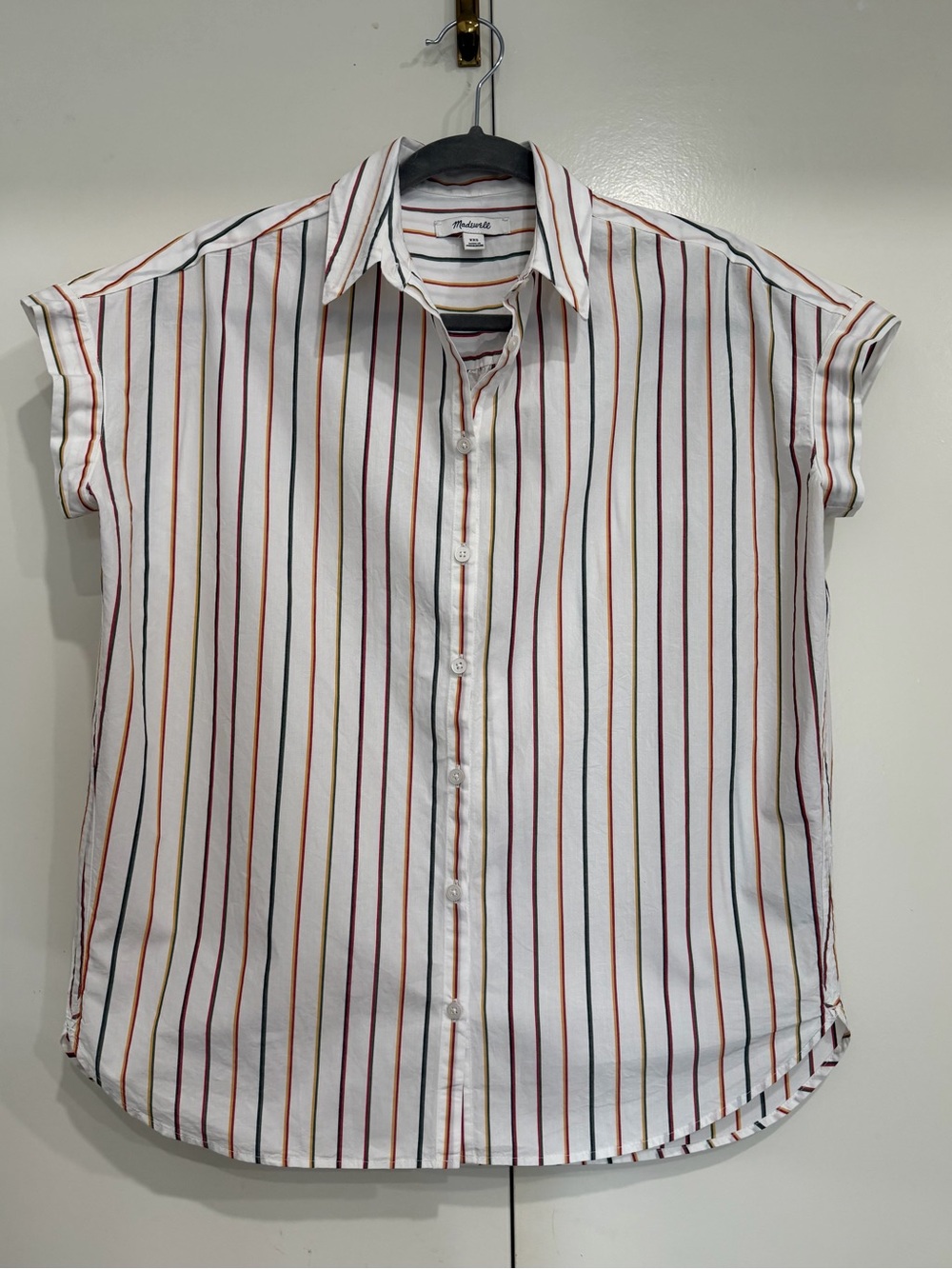 Madewell Central Shirt in Sadie Stripe